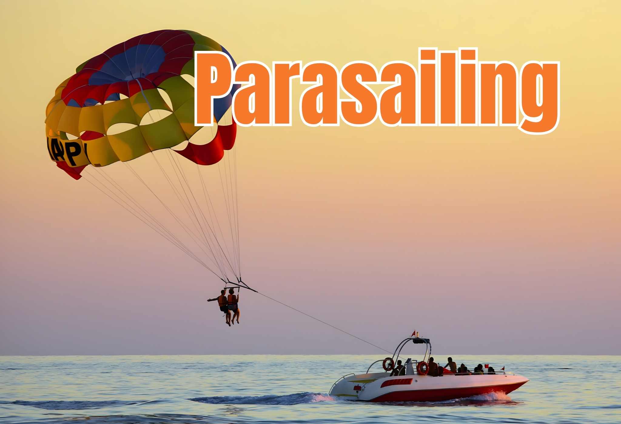 Parasailing (with drone)