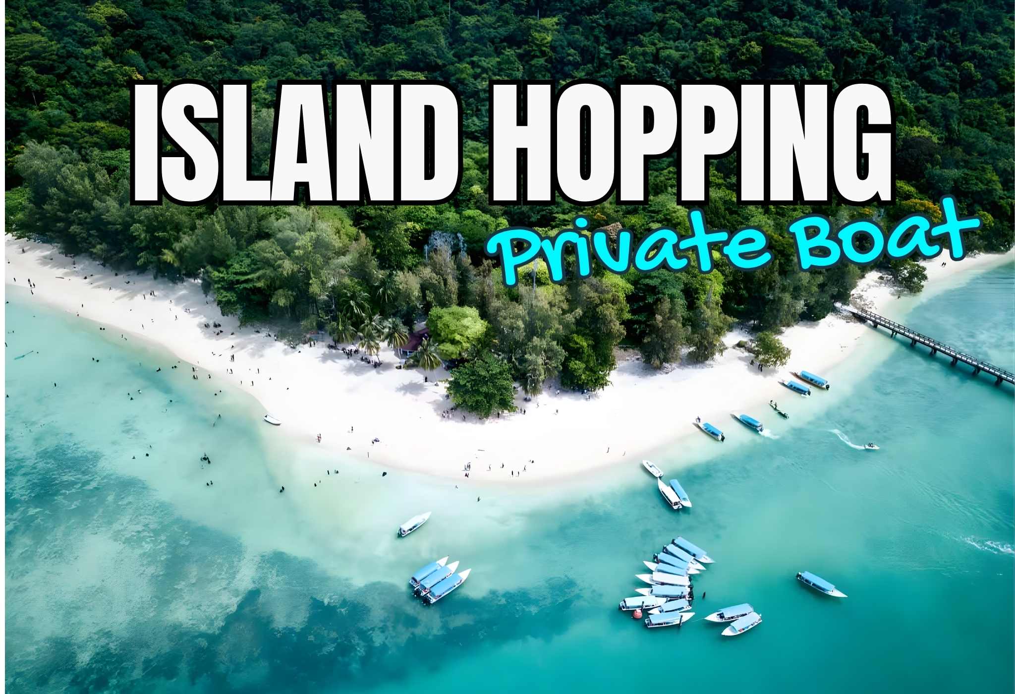 Island Hopping Private Boat [3 hrs]
